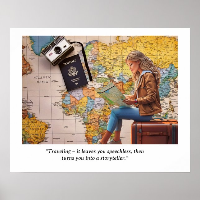 PÓSTER CARTEL DE VIAJE (Frente)