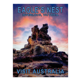 Póster Cartel de viaje a Australia