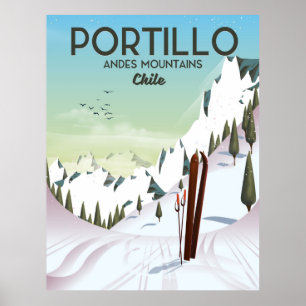 Póster Cartel de viaje de Buenos Aires, Argentina