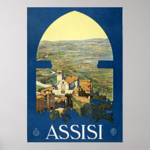 Póster Cartel de Viaje de la Vieja Italia