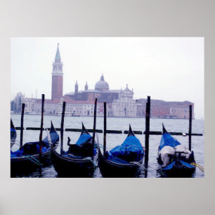 Póster Cartel de Viaje de Venecia Italia