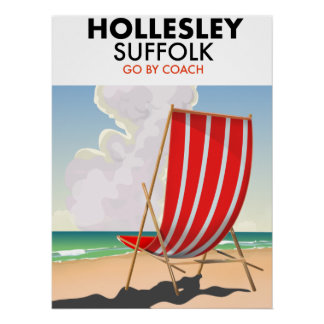 Póster Cartel de viaje Hollesley Suffolk