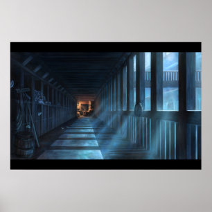 Póster Cartel del Arca de Noé - Interior del Arca