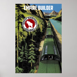 Póster Cartel del Great Northern Railway