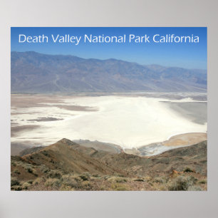 Póster Cartel del Parque Nacional Death Valley