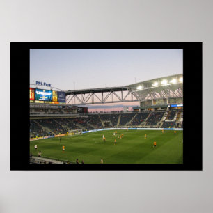 Póster Cartel del PPL Park hogar del Philadelphia Union