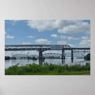 Póster Cartel del puente Betsy Ross Filadelfia
