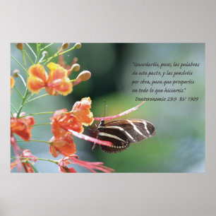 Póster Cartel Deuteronomio 29:9