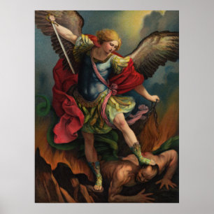 Póster Cartel grande de San Miguel Arcángel