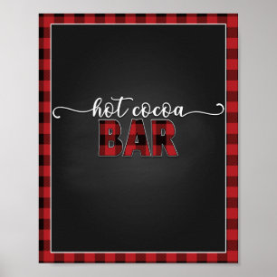Póster Cartel/Letrero de 8x10 para la barra de chocolate 