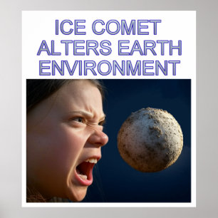 Póster Cartel mate de Impacto Ambiental