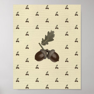 Póster cartel_mate_pattern_3_acorn_1