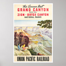 Póster Cartel Nacional de Parques Artísticos del Cañón de