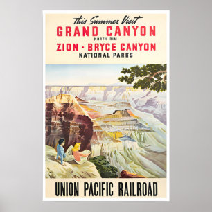 Póster Cartel Nacional de Parques Artísticos del Cañón de