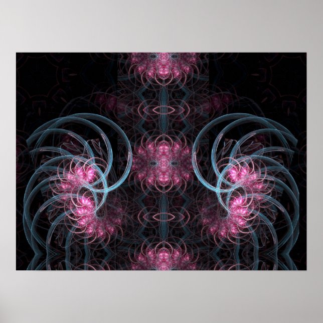 PÓSTER CARTEL PSICOMURAI FRACTAL (Frente)