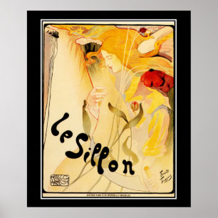 Póster Cartel vintage Art Deco