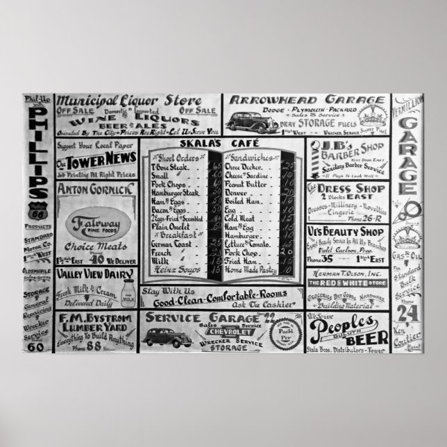 PÓSTER CARTELERA  1939 (Frente)