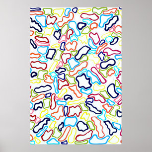 Póster Carteles de bandas de pelo 24 x 36 Poster