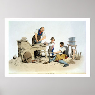 Póster Carteles, de 'Costume de Gran Bretaña', publicados