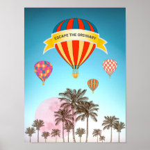 Carteles Inspiradores de Globos Aerostáticos