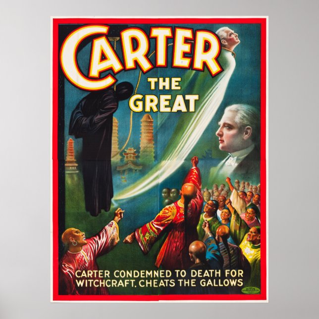 Póster Carter la gran trampa de la horca (Frente)