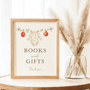 Póster Carterel de Libros y Regalos Locales y Encantadore