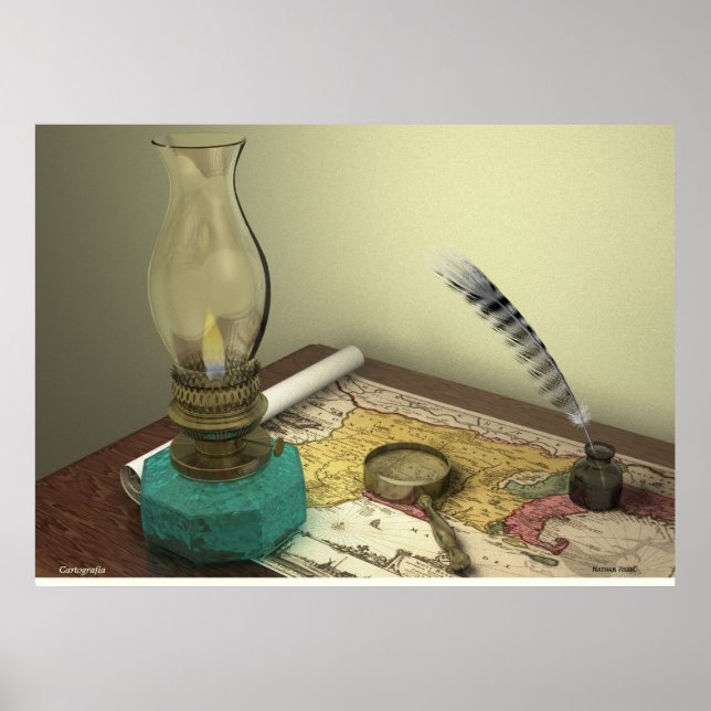 Póster Cartografia (Frente)