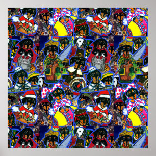 Póster Cartoons de Dachshund