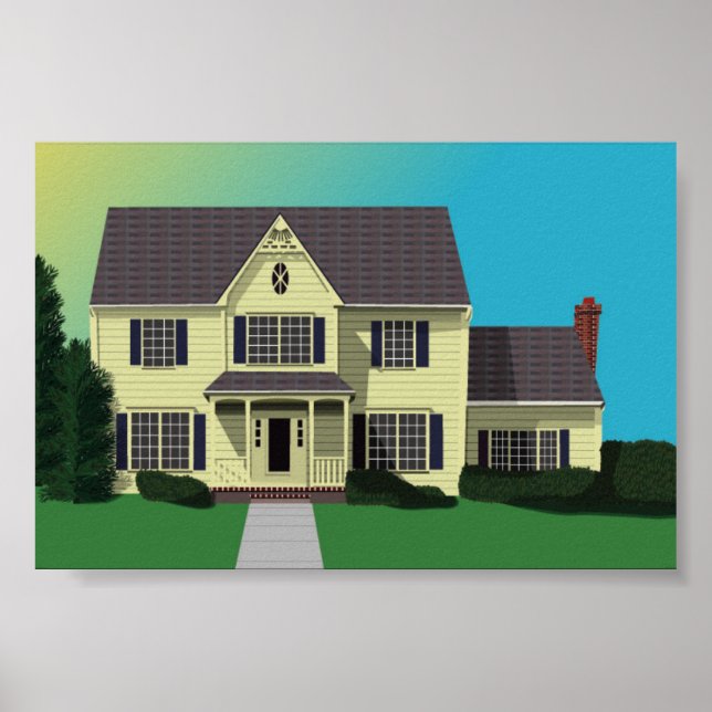 Póster Casa (Frente)