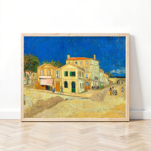 Póster Casa amarilla de Vincent Van Gogh