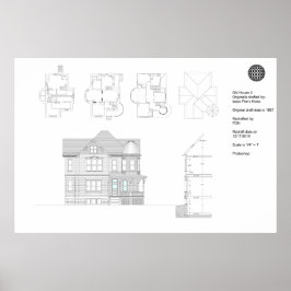 Póster Casa antigua 2