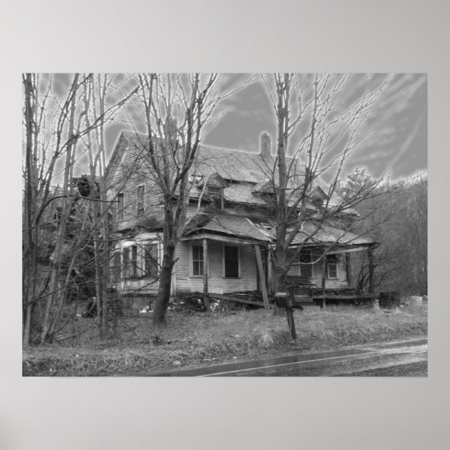 Póster Casa antigua ~ imprimir (Frente)