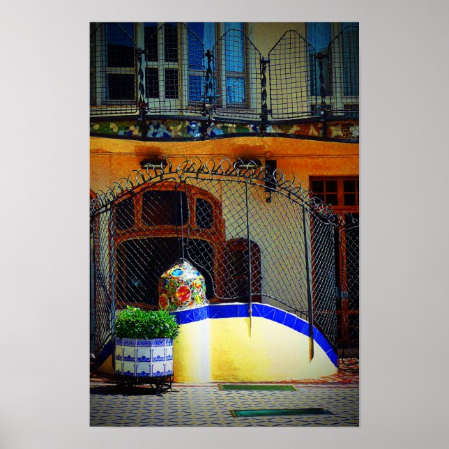 Póster Casa Batllo Barcelona España (Frente)