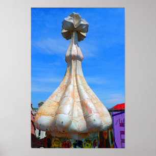 Póster Casa Batllo Barcelona España