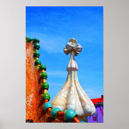 Póster Casa Batllo Barcelona España