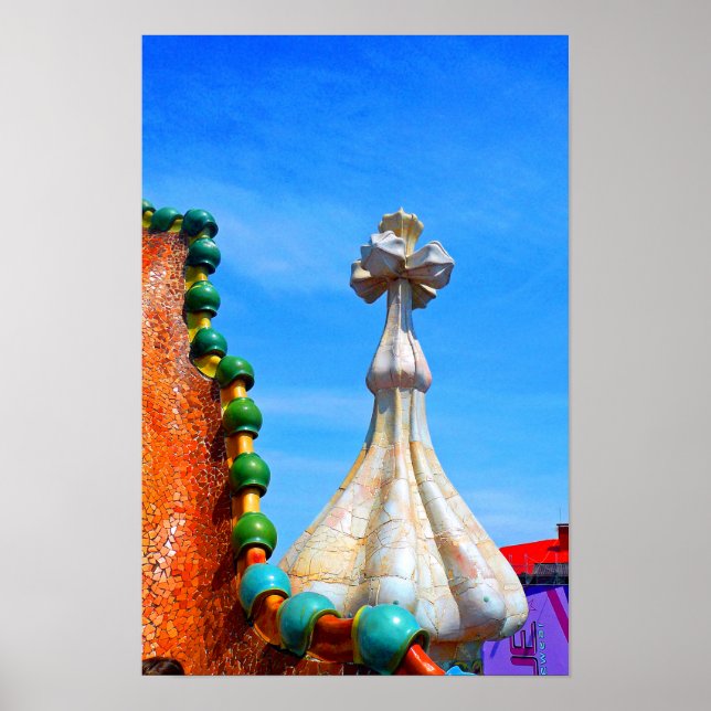 Póster Casa Batllo Barcelona España (Frente)