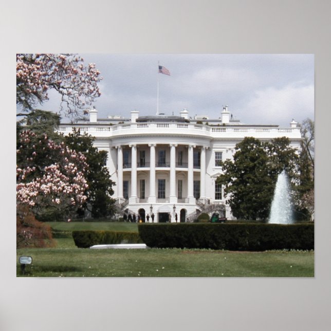 Póster Casa Blanca (Frente)