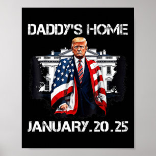 Póster Casa Blanca de Trump Daddys