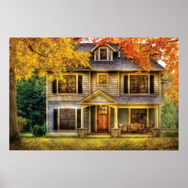 Póster Casa - Cabaña (Frente)
