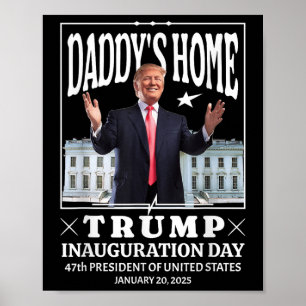 Póster Casa Daddys - Día de la Inauguración de Trump 2025