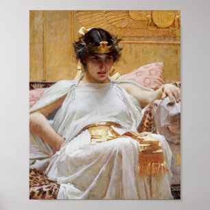 Póster Casa de agua John William - Cleopatra