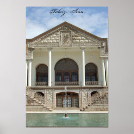 Póster Casa de Amir Nezam en Tabriz, Irán