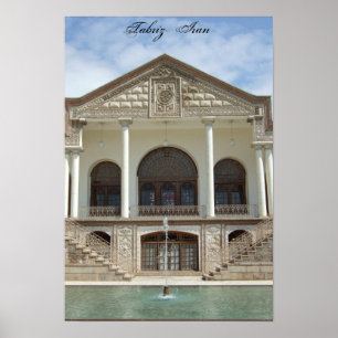 Póster Casa de Amir Nezam en Tabriz, Irán