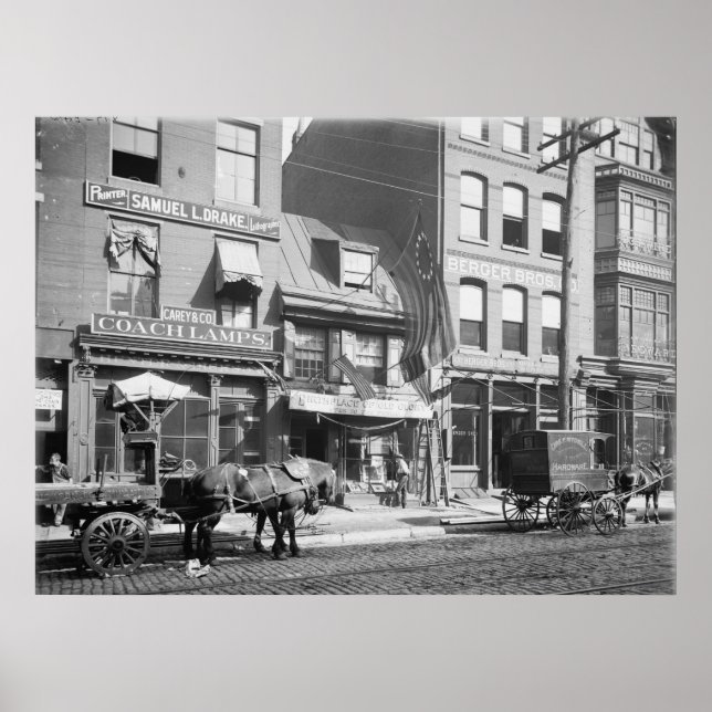 Póster Casa de Betsy Ross (Frente)