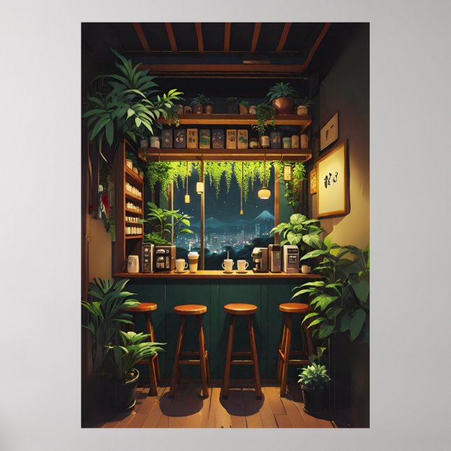 Póster Casa de Café Tokio  (Frente)