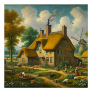 Póster Casa de campo