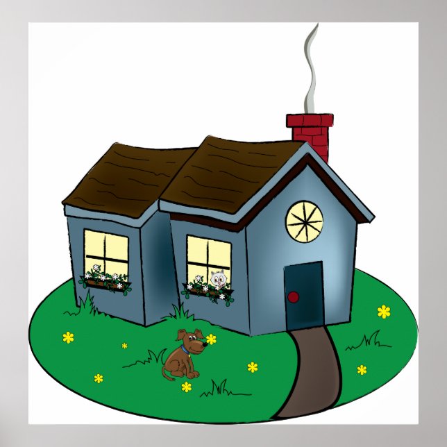Póster Casa de campo de cuajo (Frente)