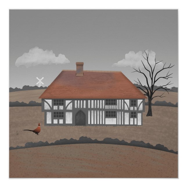 Póster Casa de campo de faisanes (Anverso)