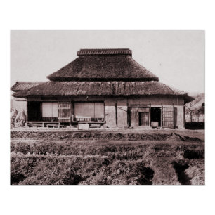 Póster Casa de campo de Takebe, Okayama