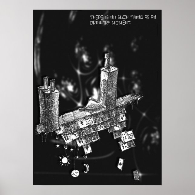 Póster Casa De Cartas (Frente)